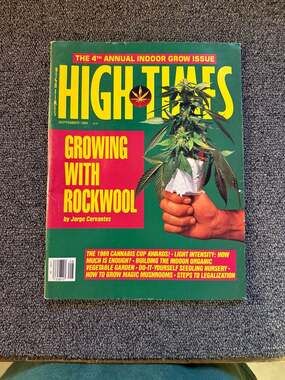 High Times Magazine September 1989 The 4th Annual Indoor Grow Issue
